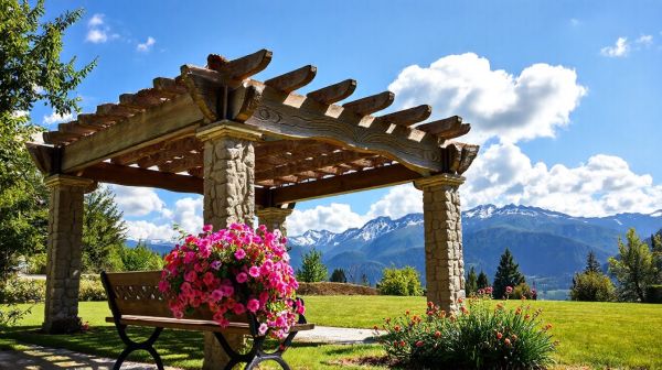 Les meilleures pergolas sur mesure pour embellir vos extérieurs en Savoie